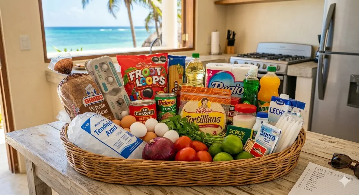 Productos básicos para armar tu despensa de vacaciones