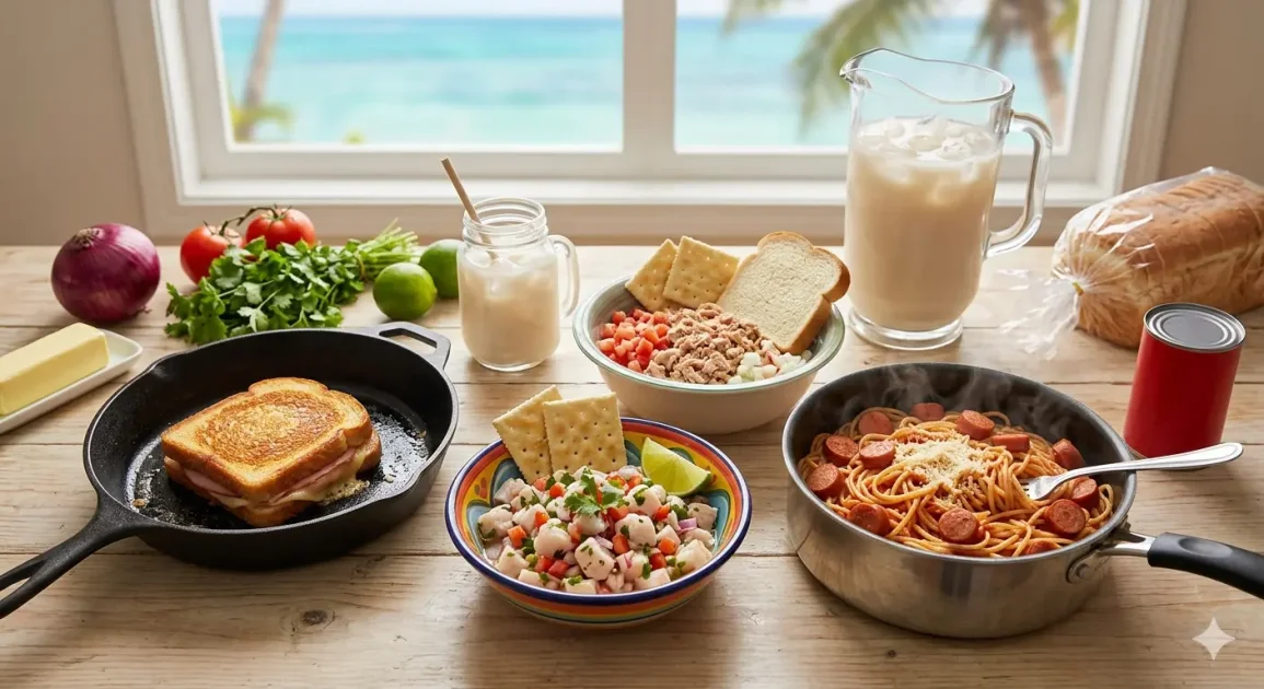 Recetas fáciles para cocinar en tu casa de playa